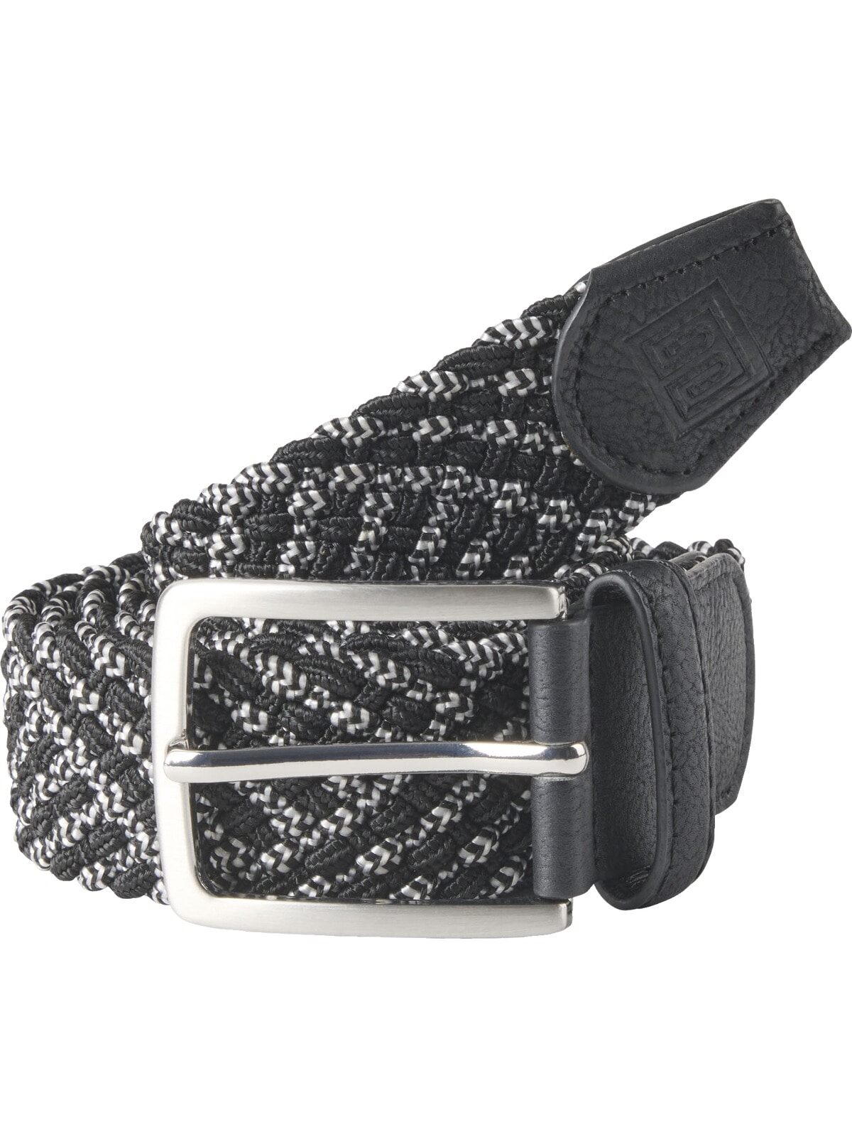 Flechtgürtel BABISTA "Gürtel LAMETI", Damen, Gr. 105, schwarz, Obermaterial: 55% Polypropylen PP. 40% Elasthan EL. 5% Polyurethan PU., Gürtel Image