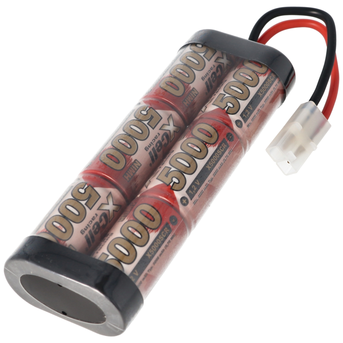 AccuCell 5Ah Racing Pack 7,2 Volt mit bis zu 5000mAh und Tamiya Buchse für Tamiya Stecker