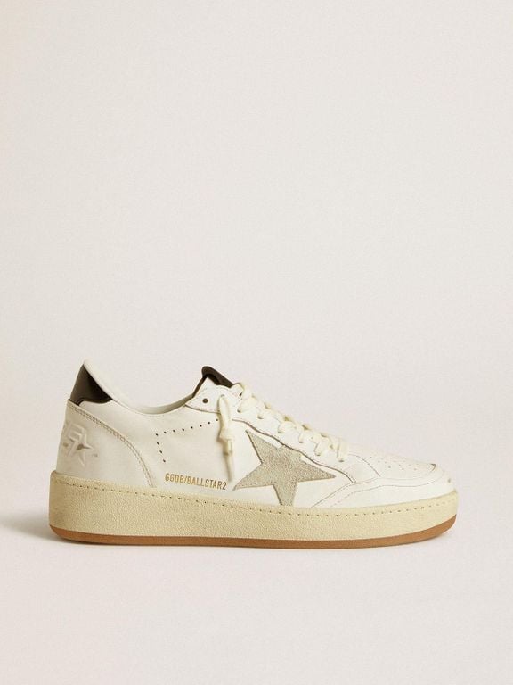 Ball Star With Ice- Suede Star And Glossy Leather Heel Tab