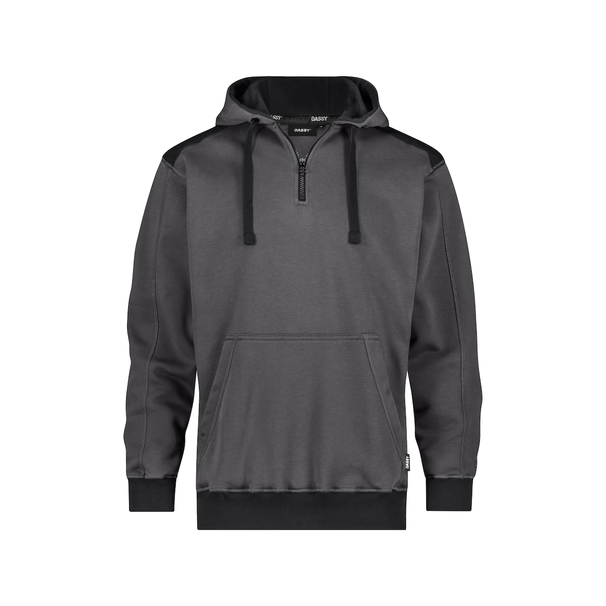 DASSY® Indy Next Kapuzensweatshirt anthrazitgrau/schwarz L Image