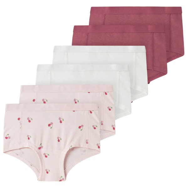 Name it - Kid's NKFHipster AOP 6-Pack - Unterhose Gr 110 weiß