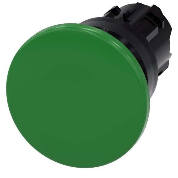 Siemens Dig.Industr. Pilzdrucktaster 3SU1000-1BD40-0AA0 3SU10001BD400AA0 Image