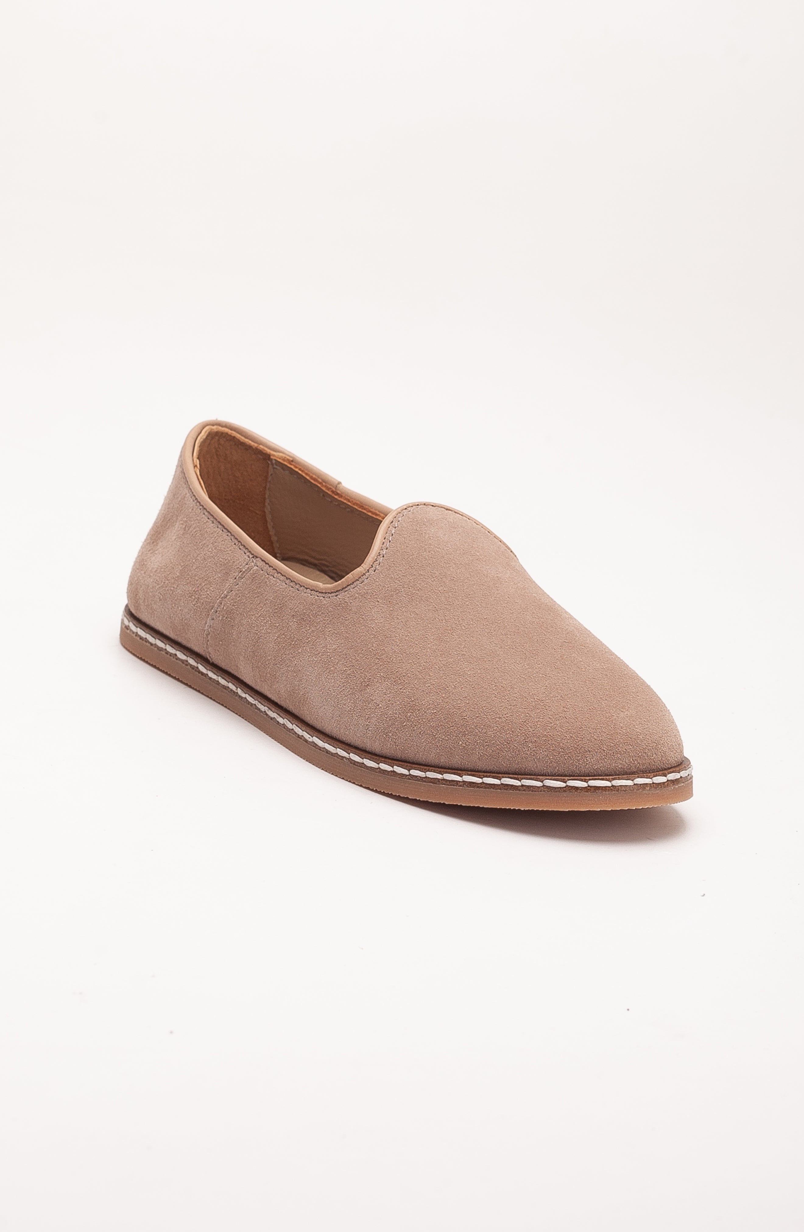 Istanbul Wildleder Leder Slip-On Flache Schuhe Damen