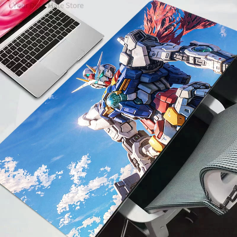 Mauspad Mobile Suit Gundam Gaming, großer Dywan Gamer Tastatur-Schreibtischunterlage, Tischteppich, Mauspad XXL für Computer Image