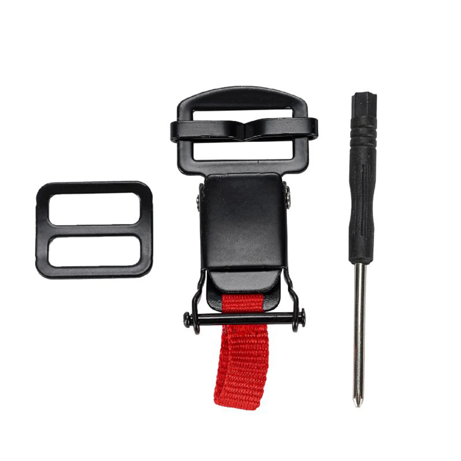 Helm-Schnellverschluss-Sets Motorradhelm-Schnellverschluss - Einfach zu Befestigen und zu Lösen, Geeignet für Verschiedene Motorräder Image