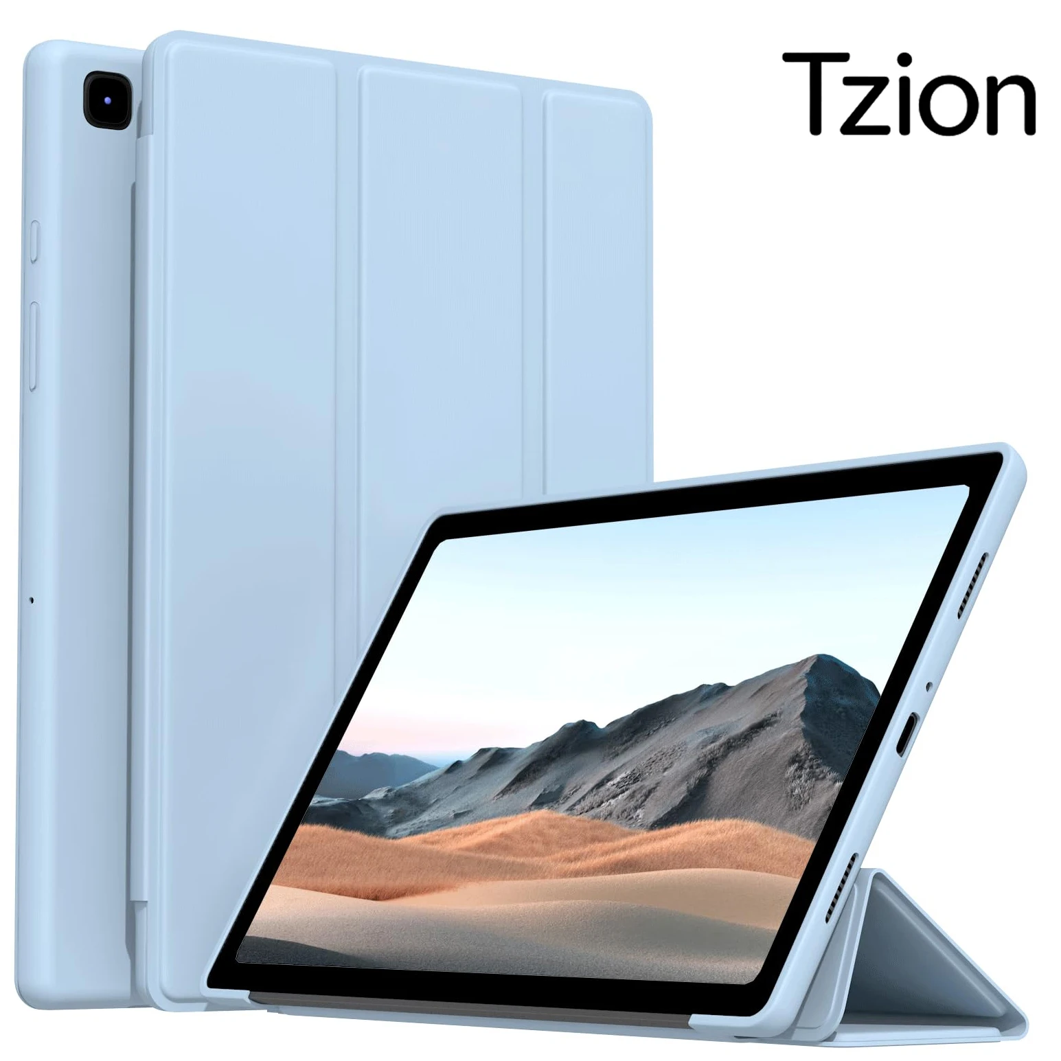 Für Samsung Galaxy Tab A7 10.4 2020/2022 SM-T500/T505 SM-T503/T509 Magnetische Tablet-Hülle Flip Smart Cover Auto Wake/Sleep Image