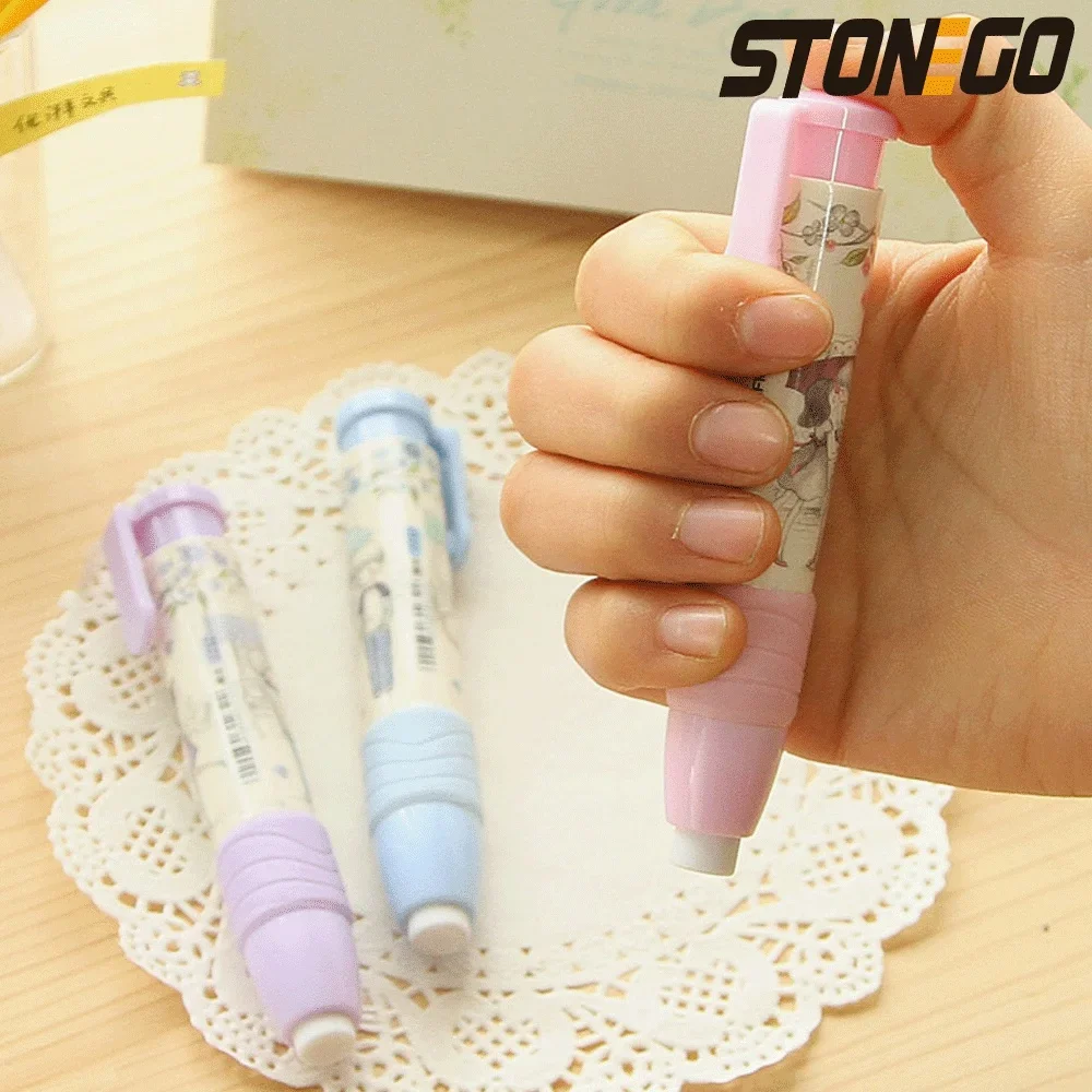 Niedliche Kinder-Radiergummis in Zufallsfarben Büro- und Schulbedarf Geschenk für Schüler Zurück-zur-Schule-Zubehör Image