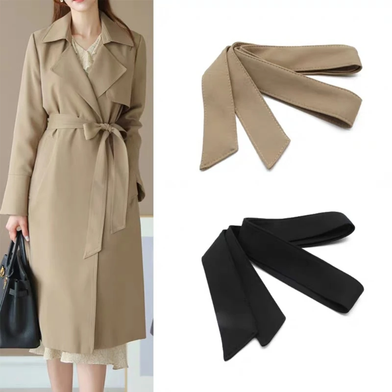 Mantel Hüftgurt Trenchcoat Gürtel Ersatz Frauen Trenchcoat Gürtel Gürtel für Trenchcoat Männer Mantel Gürtel Ersatz Image