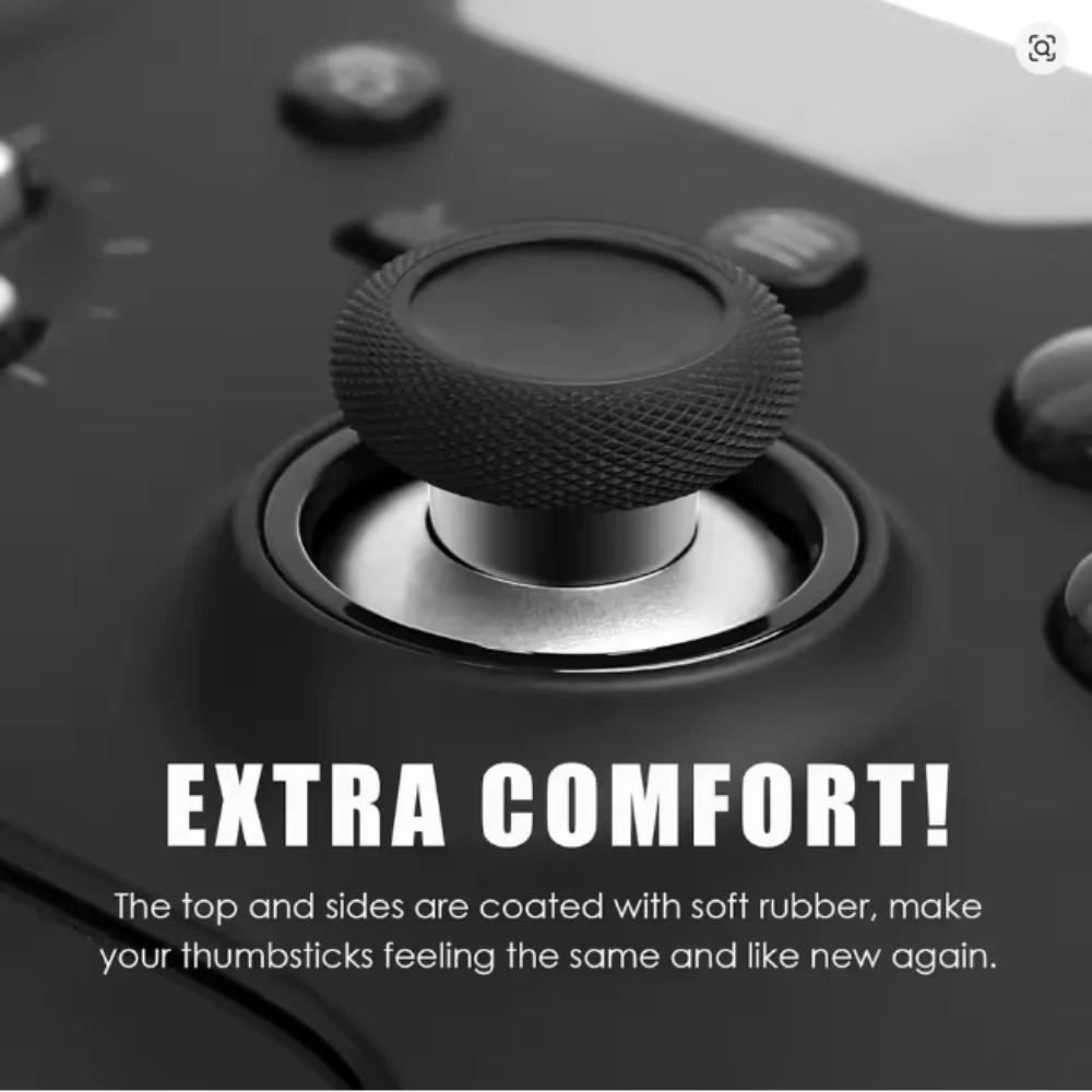 Analoge Daumengriffe Rutschfeste Silikon-Joystick-Kappen für Xbox X/S One PS5 PS4 Switch OLED Lite Controller Ersatz-Schutzkappen