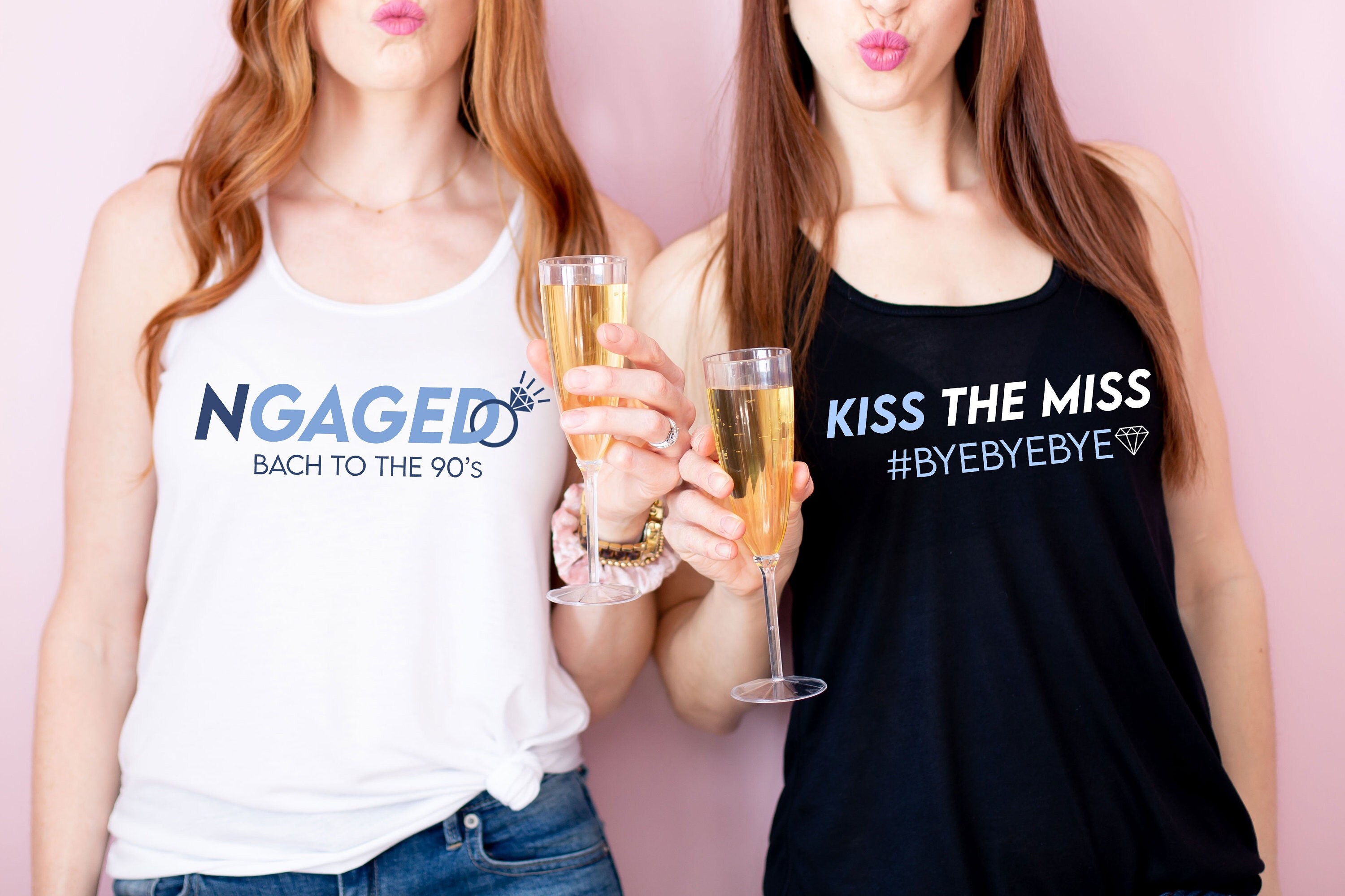 Ritorno a The 90s Bachelorette, NGAGED Bachelorette, 90s Boys Band Bachelorette, Bye Bye Bye Shirt, Kiss The Miss Shirt, 90s Bachelorette Tee