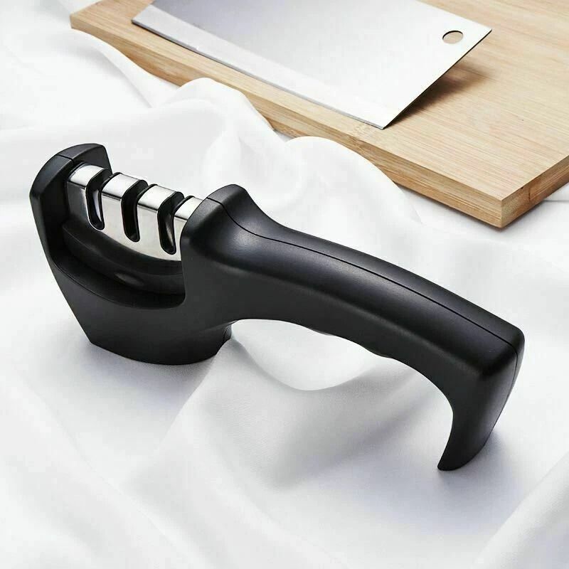Professional Knife Sharpener System Chef Grade Kitchen Tool With Ceramic Tungsten Blades Professional Knife Sharpener System Chef Grade Kitchen Tool With Ceramic Tungsten Blades