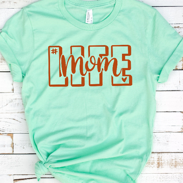 Mom Life Shirt Cute Graphic Tee For Mom, Perfect Gift For Mom to Be mauve m sweatshirt