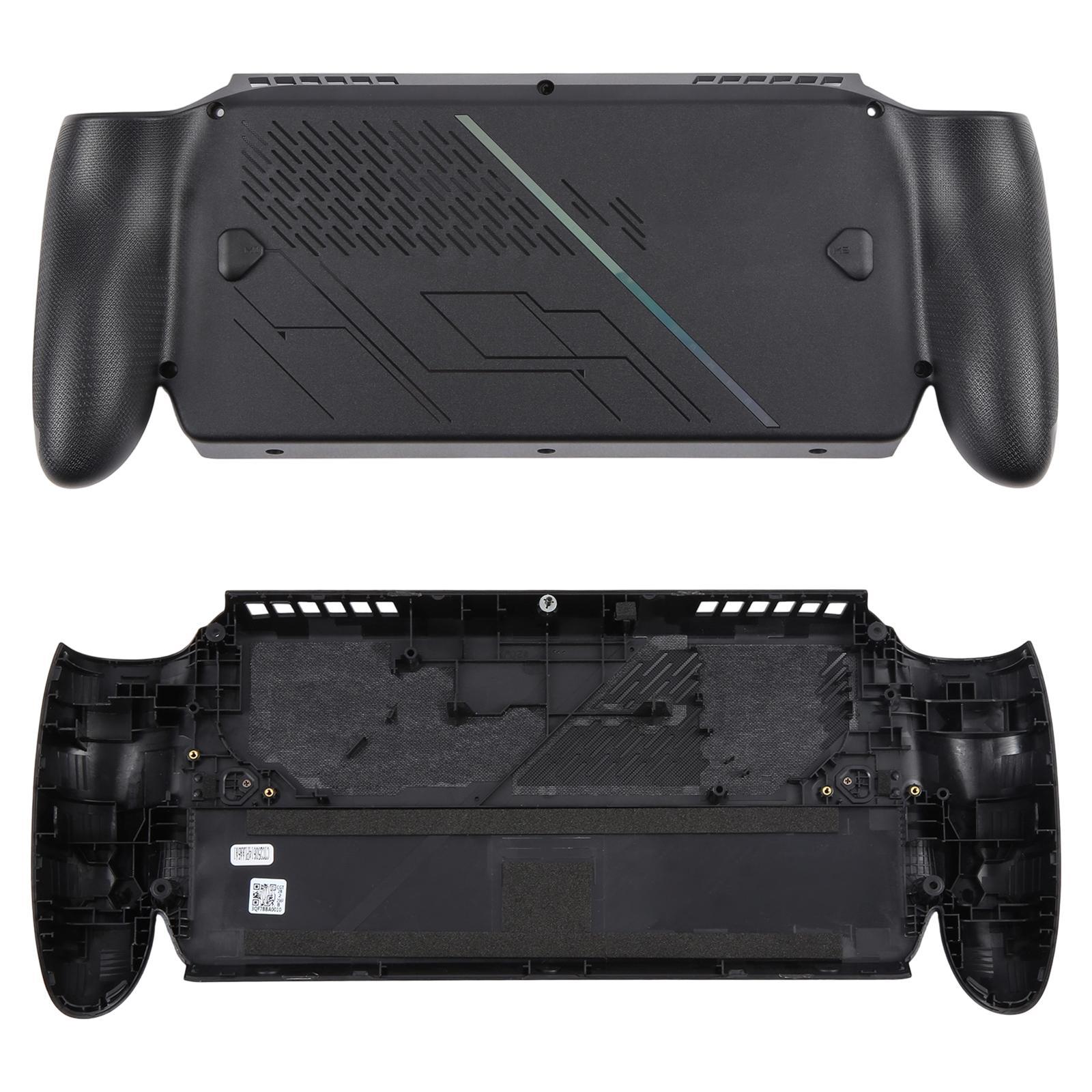 Asus ROG Ally X Back Cover Replacement D Shell Black Durable Protective Housing for Asus Rog Xbox Ally Rc73ya