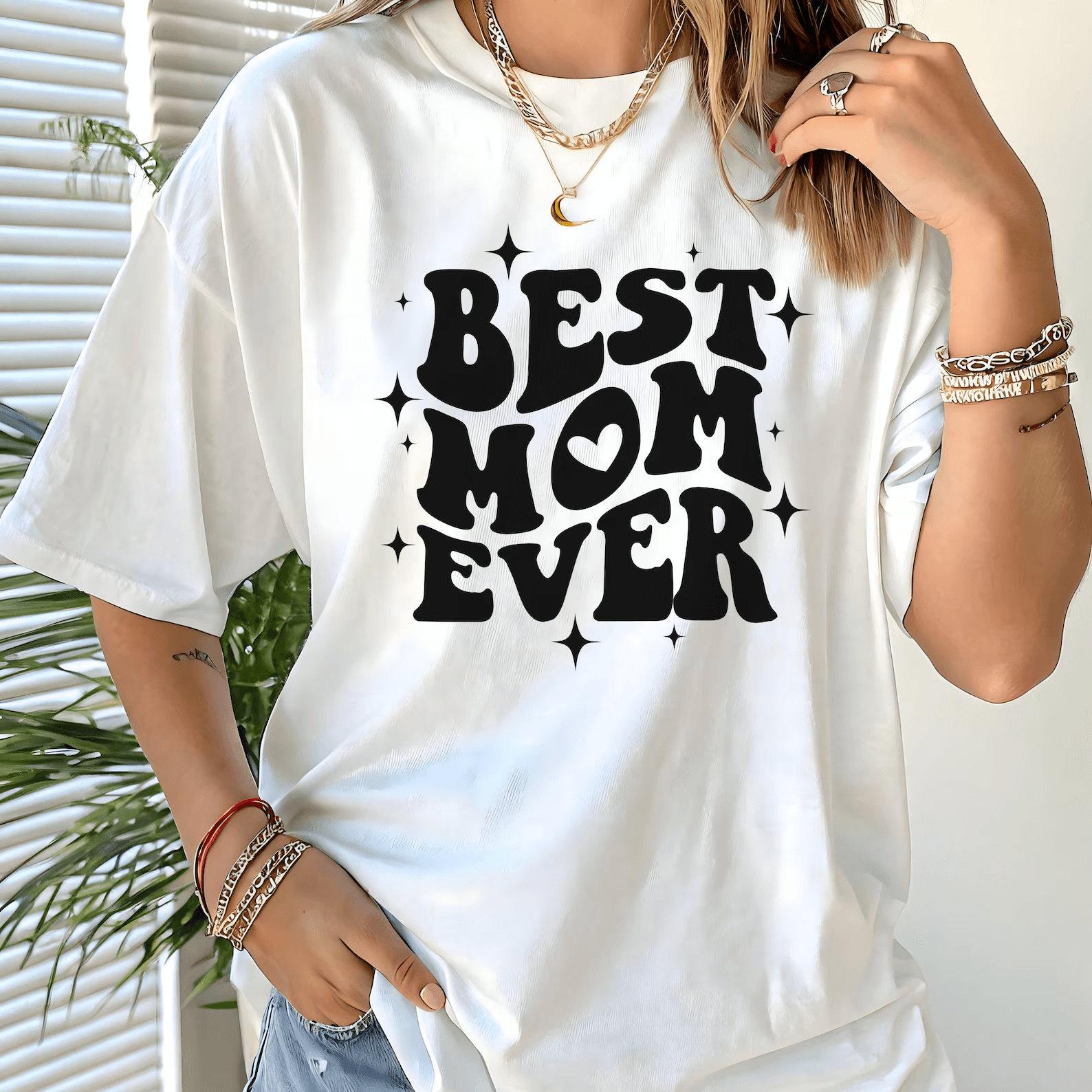 Best Mom Ever T Shirt Minimalist Mothers Day Shirt Soft Cotton Gift Tee For Moms lavender Pink l t Shirt
