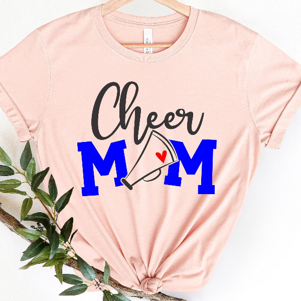 Cheer Mom Shirt Game Day Mom Life Tee Sports Mom Gift heather Maroon xl t Shirt