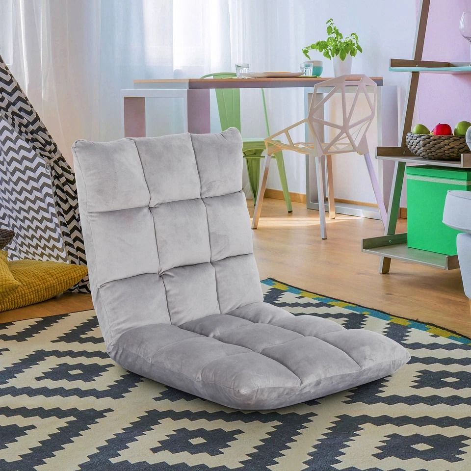 Adjustable Floor Chair Memory Foam Gaming Sofa With Back Support For Meditation & Relaxation Adjustable Floor Chair Memory Foam Gaming Sofa With Back Support For Meditation & Relaxation
