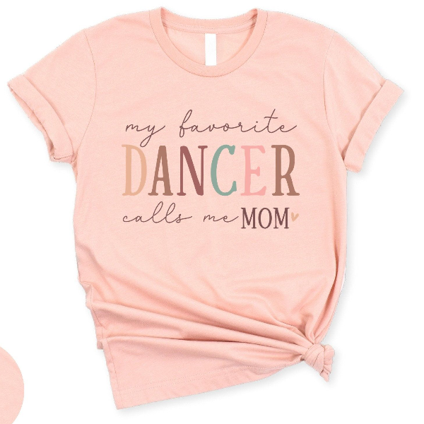My Favorite Dancer Calls Me Mom Shirt, Dancer Daughter Shirt, Trendy Dancer Mom Gift, Dancer Daughter Mother Day Gift navy m sweatshirt