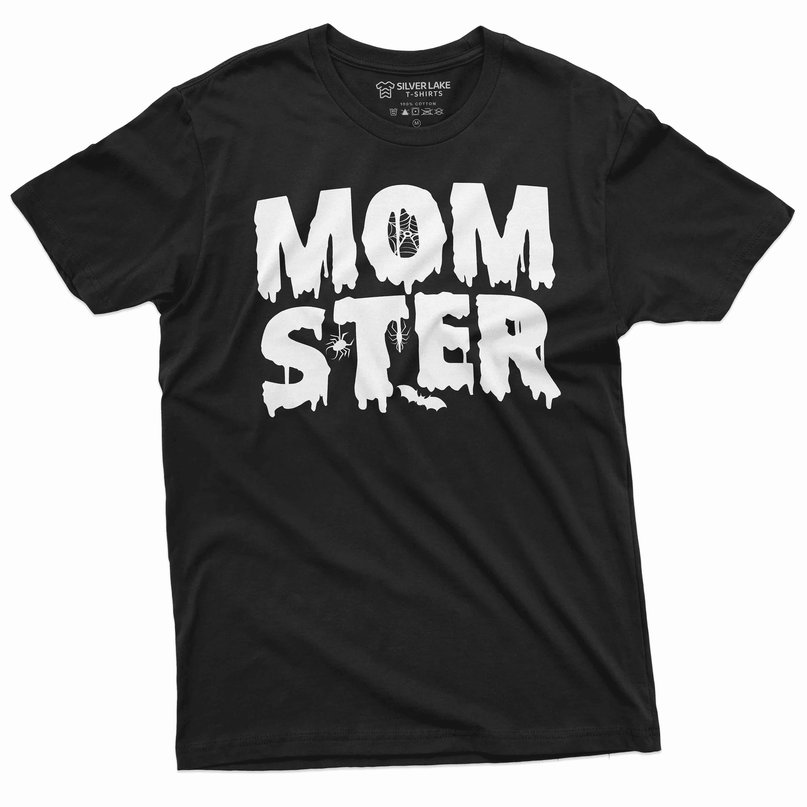 Momster Halloween Shirt Funny Mom Halloween Graphic Tee Cute Spooky Gift For Moms white 2xl sweatshirt