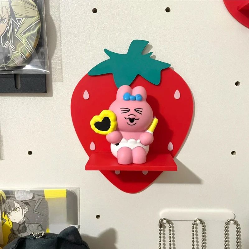 Kawaii Pudding Figurine Set Cute Anime Shelf Decor Display 17