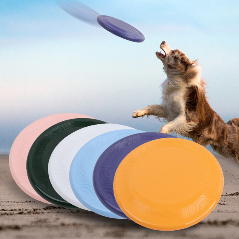 Silicone Flying Disk Toy For Dogs Durable, Interactive Training Disc For Puppies & Dogs red m