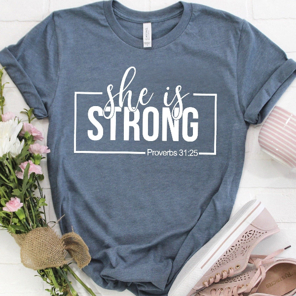 She Is Strong Shirt Cute Mama Shirt, Perfect Mother's Day Gift For Strong Moms peach m sweatshirt