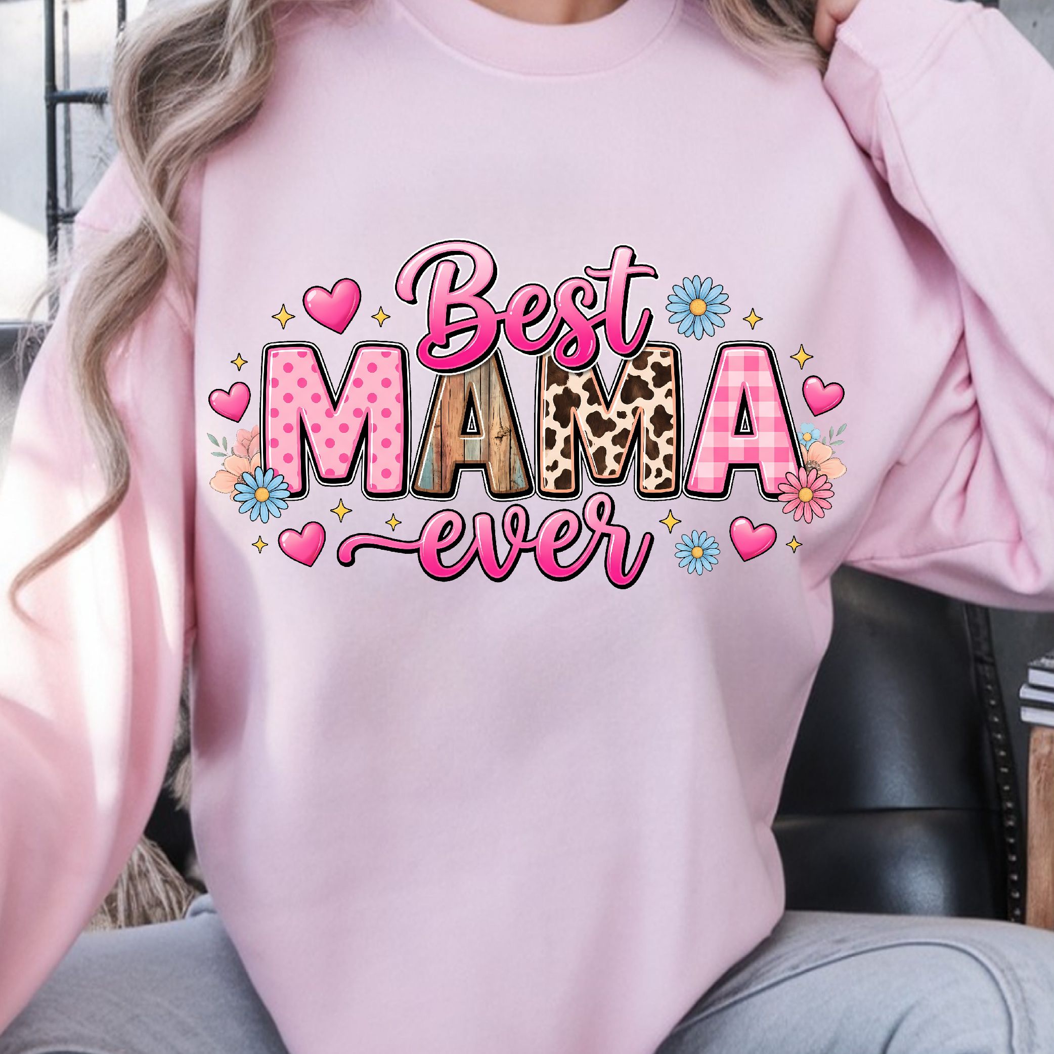 Best Mama Ever Shirt, Best Mom Ever T Shirt, Mother's Day Gift For Mama white l t Shirt