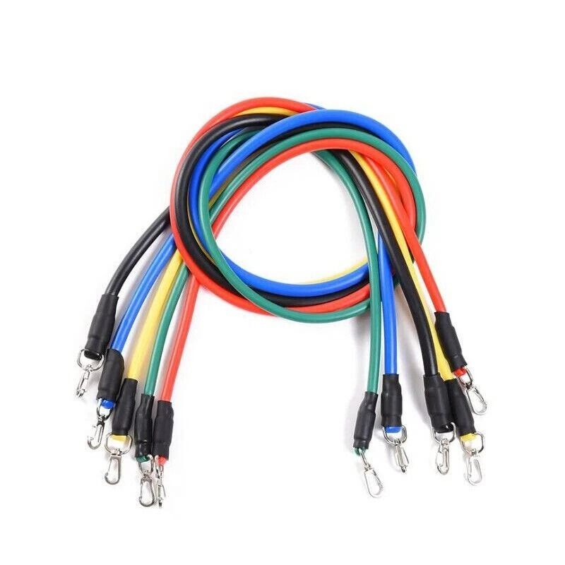 Adjustable Resistance Bands Set With Handles For Full Body Home Gym Workout Fitness Bands Kit Adjustable Resistance Bands Set With Handles For Full Body Home Gym Workout Fitness Bands Kit