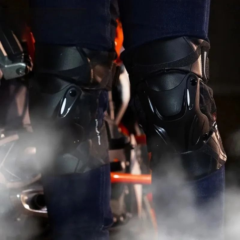 High Impact Moto Shield Knee And Shin Armor black