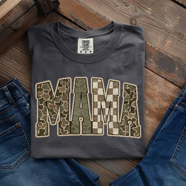 Mama Leopard Print Graphic Tee Casual Mom Shirt mustard xl sweatshirt