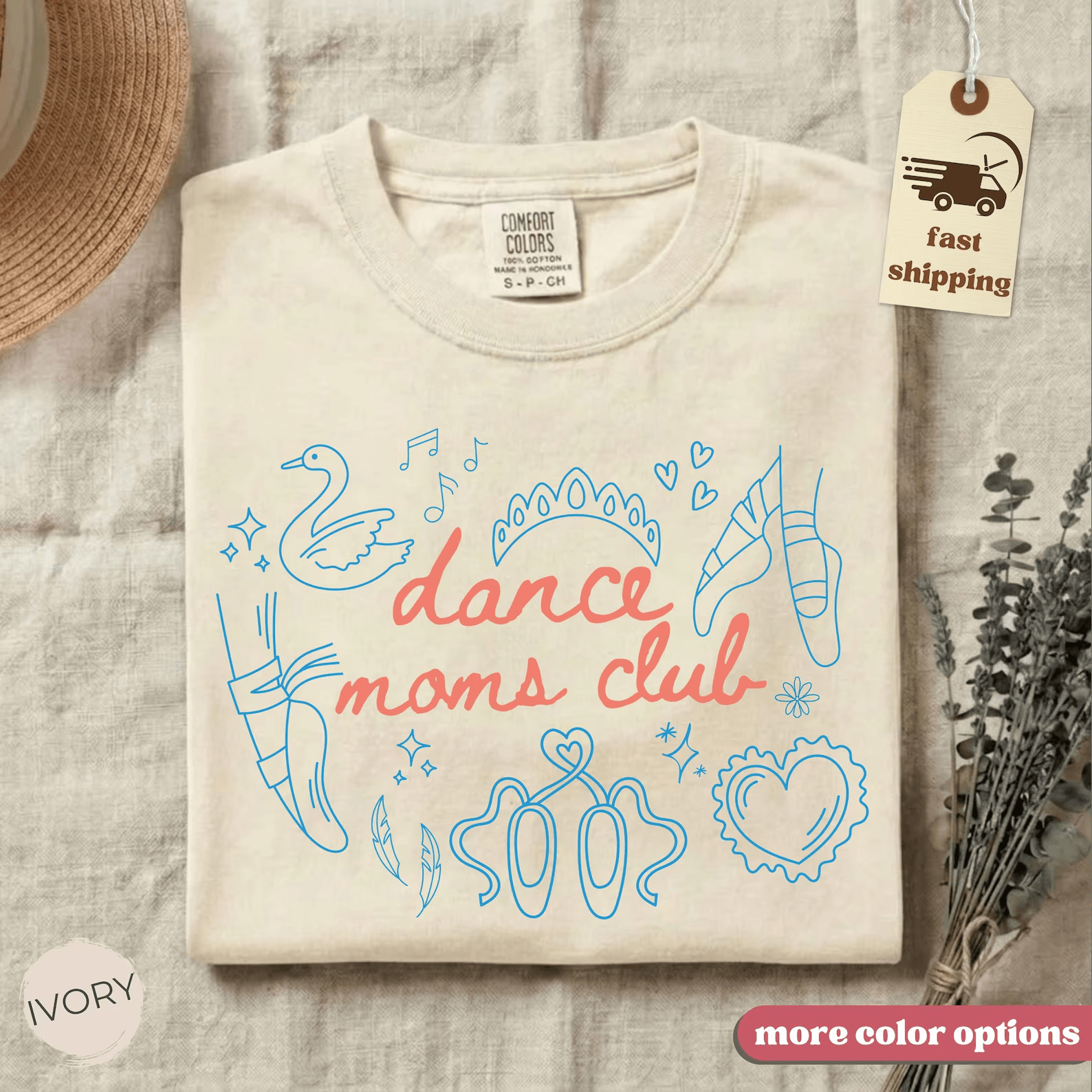 Comfort Colors Dance Moms Club Shirt Trendy Dance Mom Life Tee Gift brown l sweatshirt