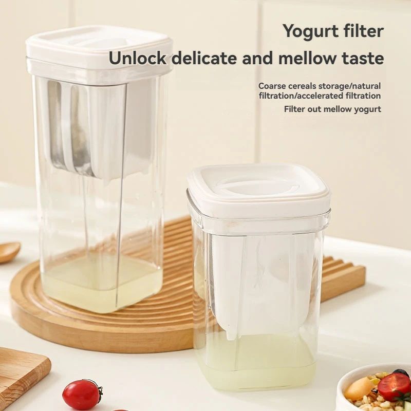 Greek Yogurt Strainer Maker With Storage Container And Whey Separator s