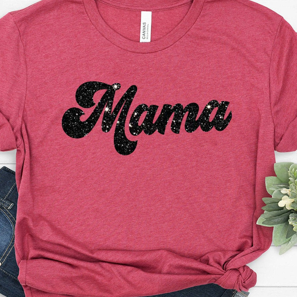Retro Mama Shirt Groovy Mama T Shirt, Perfect Pregnancy Reveal And Mother's Day Shirt raspberry m sweatshirt