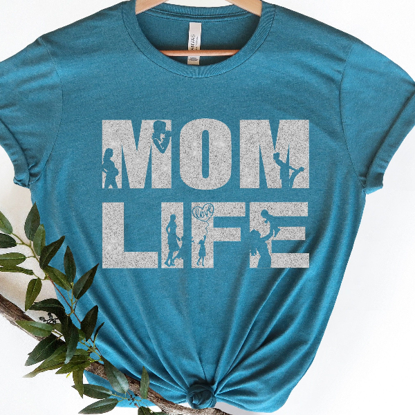 Mom Life Shirt Dancing Mom Tee, New Mom Shirt, Perfect Mother's Day Gift For Moms And Stepmoms white l sweatshirt