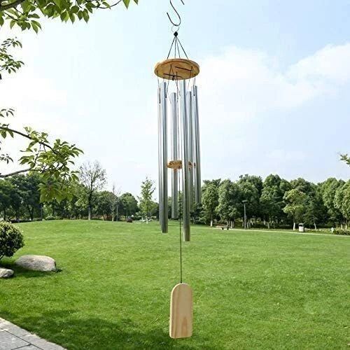 Large 5 Tube Chapel Bells Wind Chimes For Outdoor Garden Decor Large 5 Tube Chapel Bells Wind Chimes For Outdoor Garden Decor