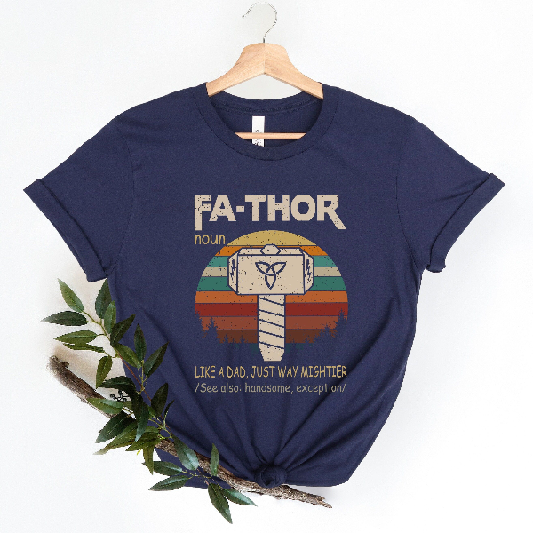 Fathor Shirt Funny Dad Tee Fathers Day Gift From Daughter white s sweatshirt