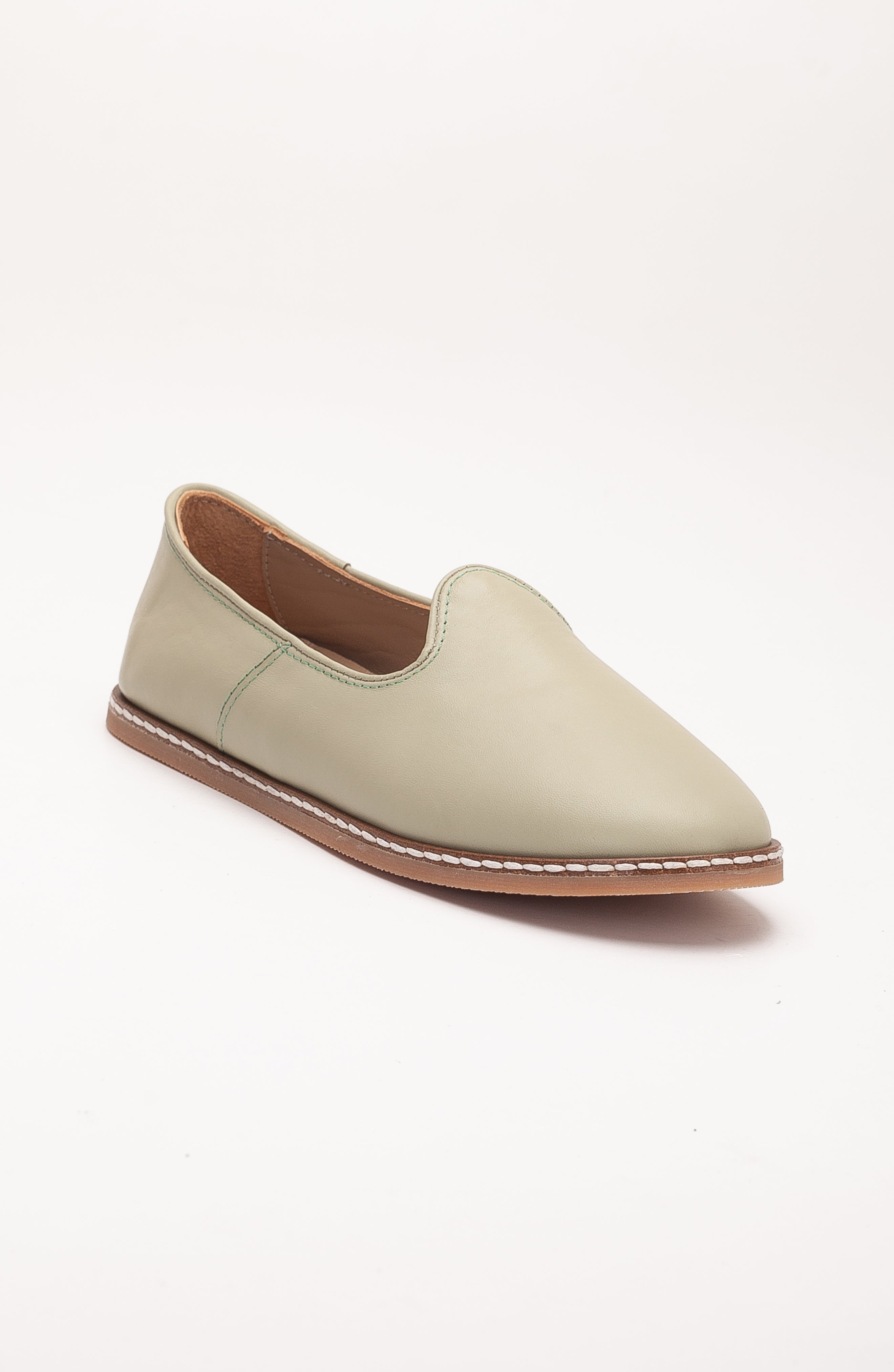 Dalya Leder Slip-On Flache Schuhe Damen