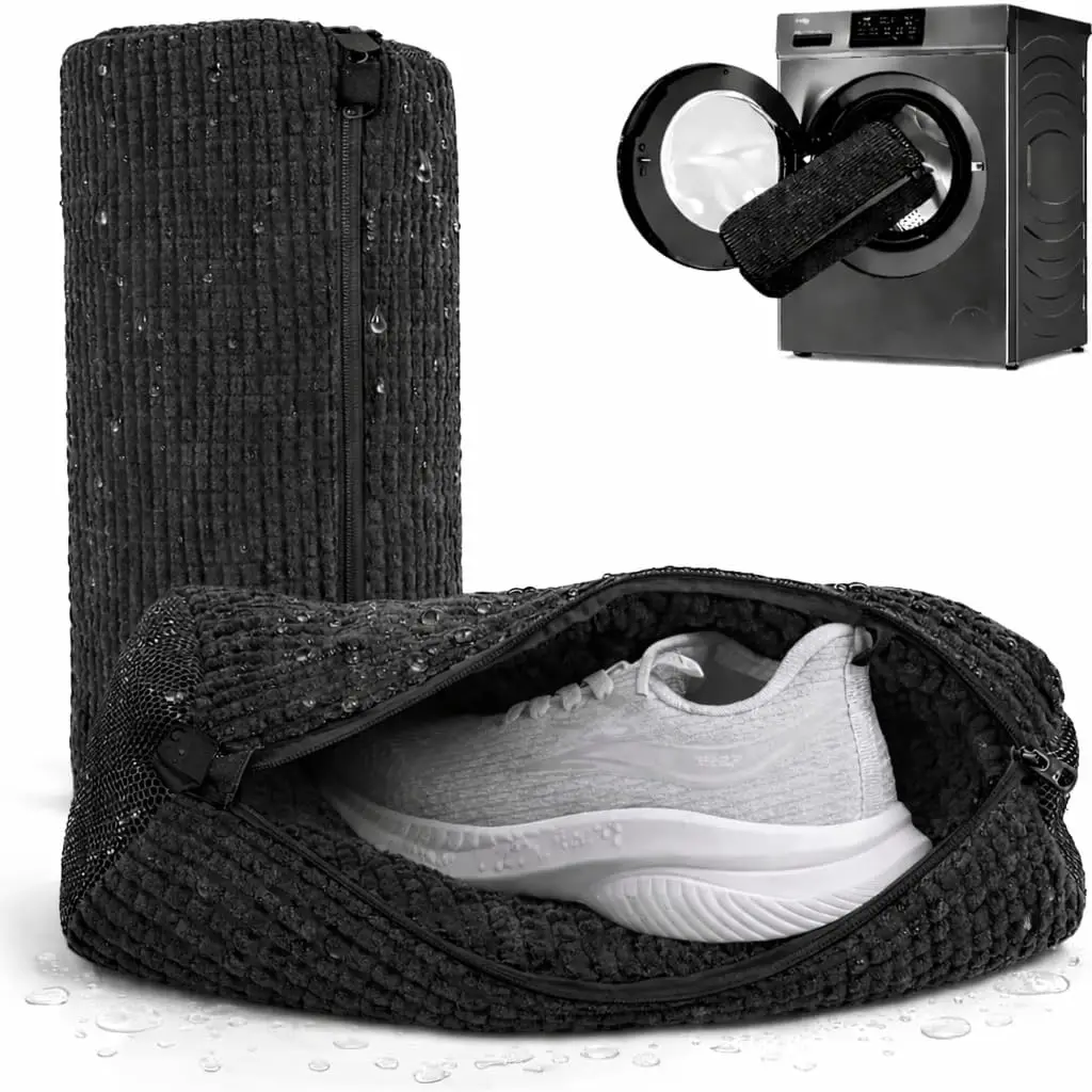 2pcs Shoe Washing Machine Bags Reusable Sneaker Washing Bag for Washing Machine Shoe Laundry Bags for Washer and Dryer Cleaning