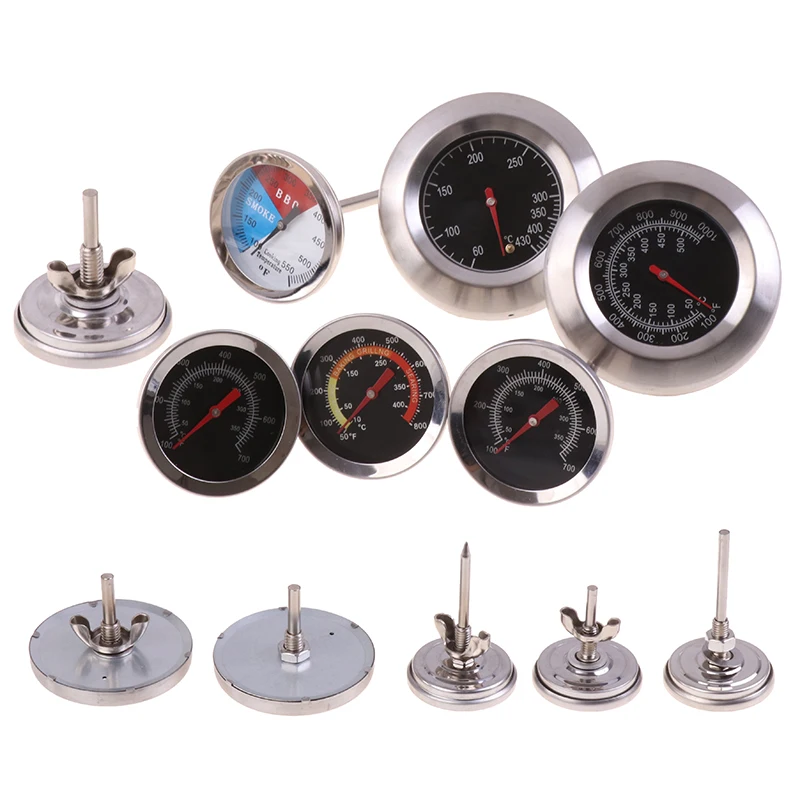 1pc Edelstahl Backofen Thermometer Grill Grill Temperatur anzeige für zu Hause Küche Lebensmittel Werkzeuge Image