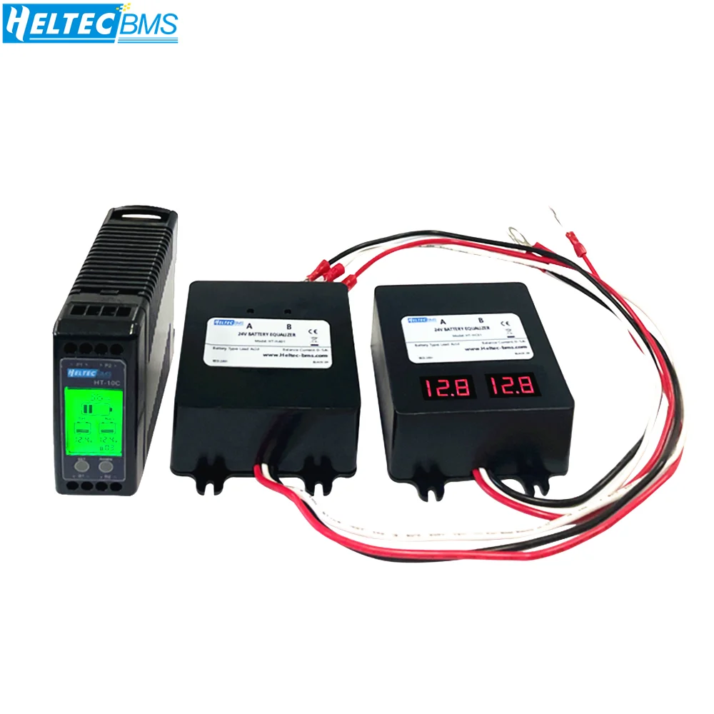 Heltec 12 V LCD/LED-Batterie-Equalizer-Batterien, Spannungsausgleich, Blei-Säure-Batterie, parallele Serie für 24/36/48 V/96 V Image