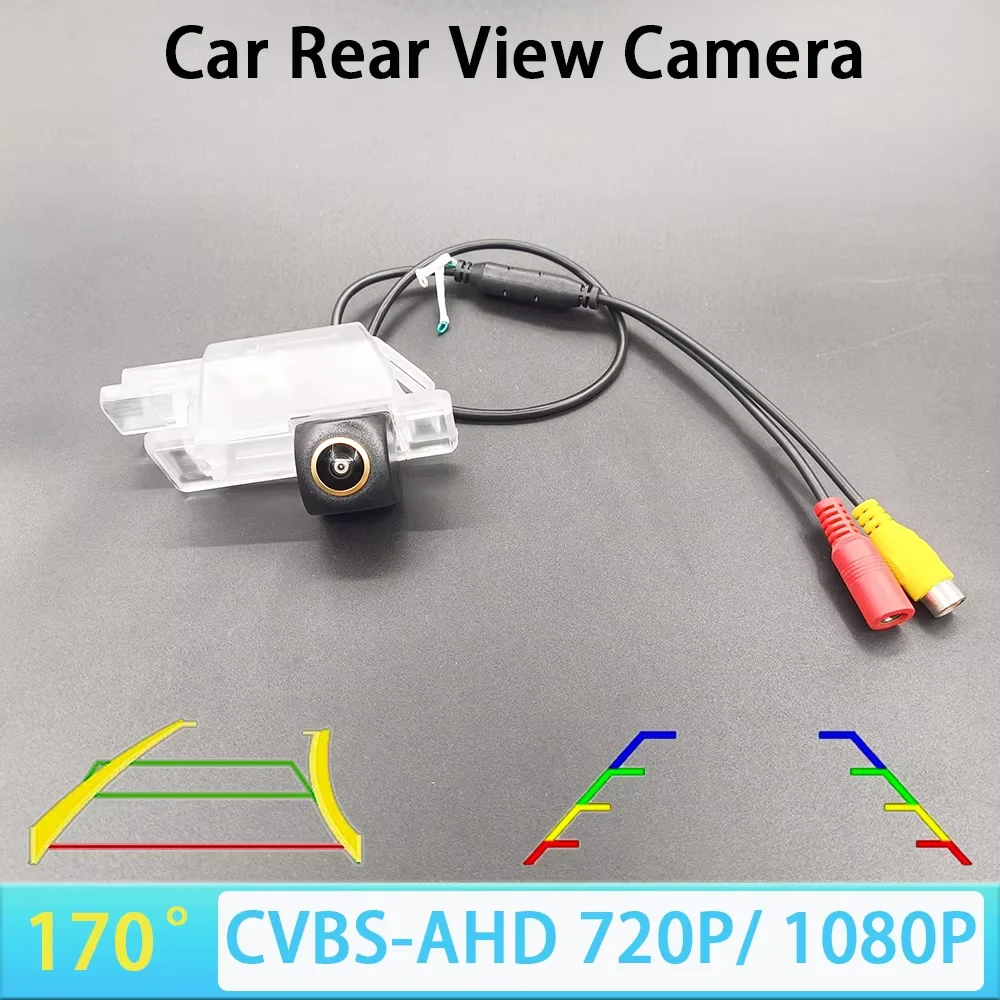 AHD 1920x1080P Fisheye-Rückfahrkamera für Peugeot 508 Limousine/508 SW/508 RXH 2011-2018 301 406 408 208 308 3008 Fahrzeug Image