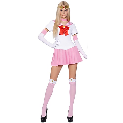 Kleid Outfits Party Anime Film- und TV-Themenkostüme for Damen Erwachsene Maskerade Anime Expo Image