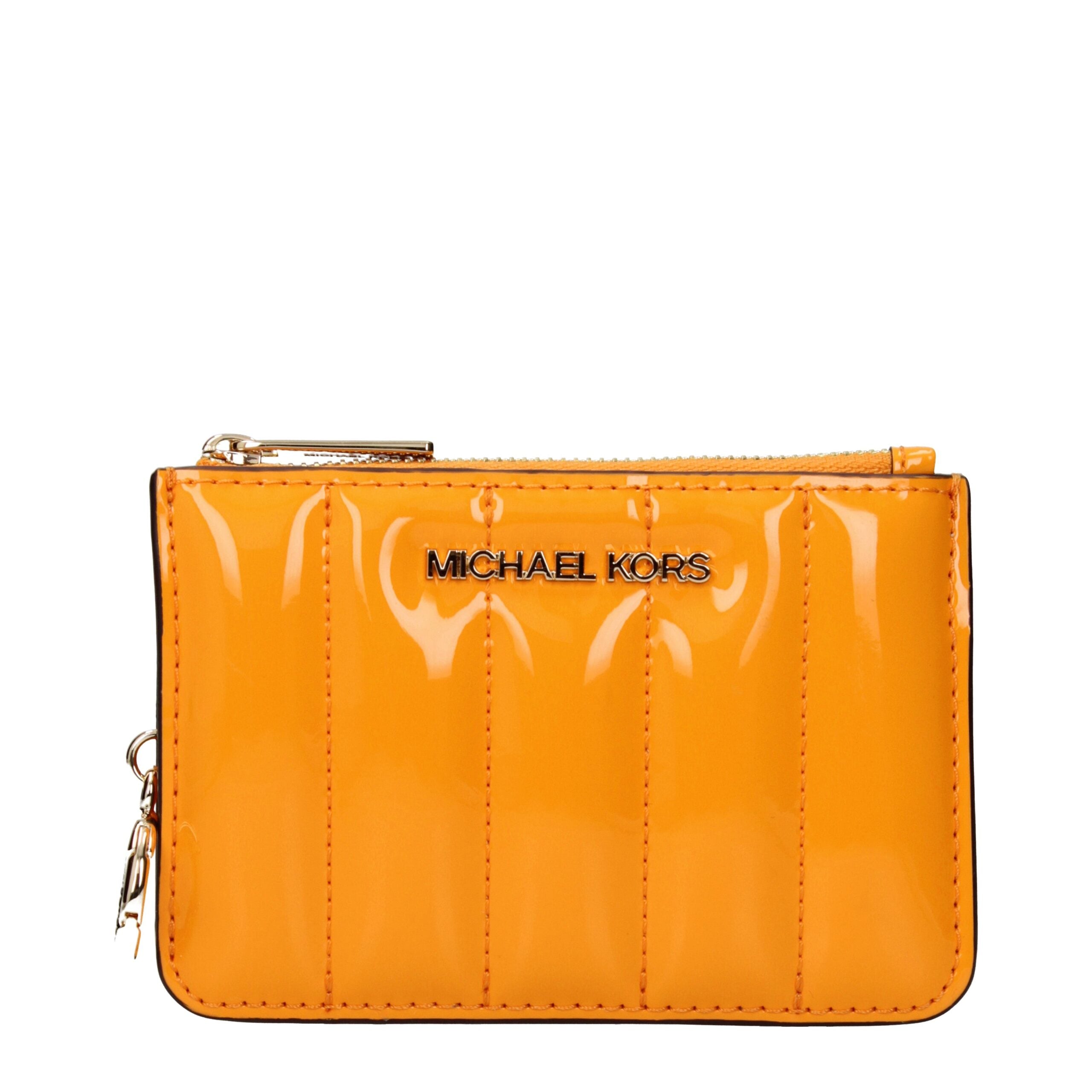Michael Kors Ledergeldbörse - Orange