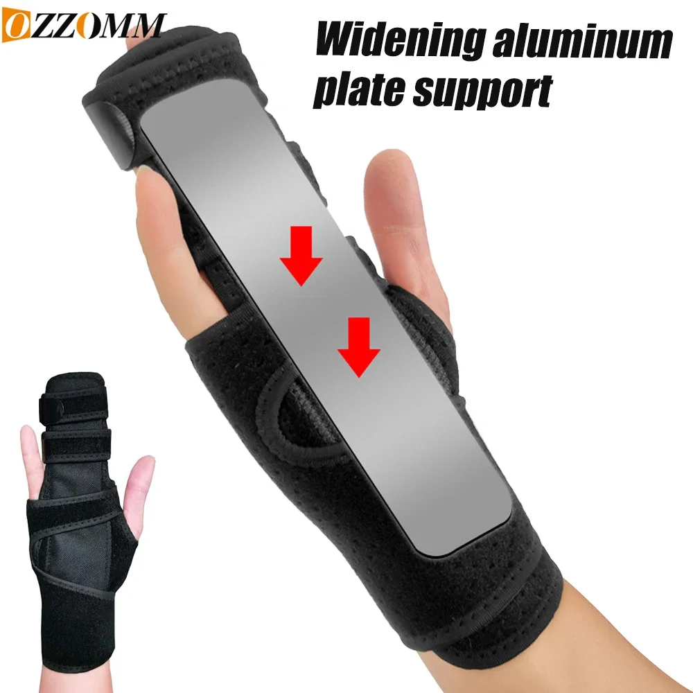 1PCS Trigger Finger Schiene Unterstützung Zwei/Drei Finger, Gebrochene Finger Brace Wist Wegfahrsperre Helfen Gebrochenen Finger, arthritis, verstauchungen Image