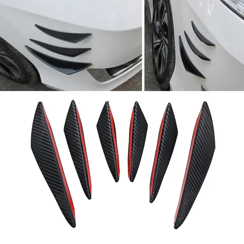 Neues 6-teiliges Set Frontstoßstangen-Dekorationslippen Diffusor-Splitter für Peugeot Bipper Boxer Expert Partner RCZ Rifter TRAVELLER Image
