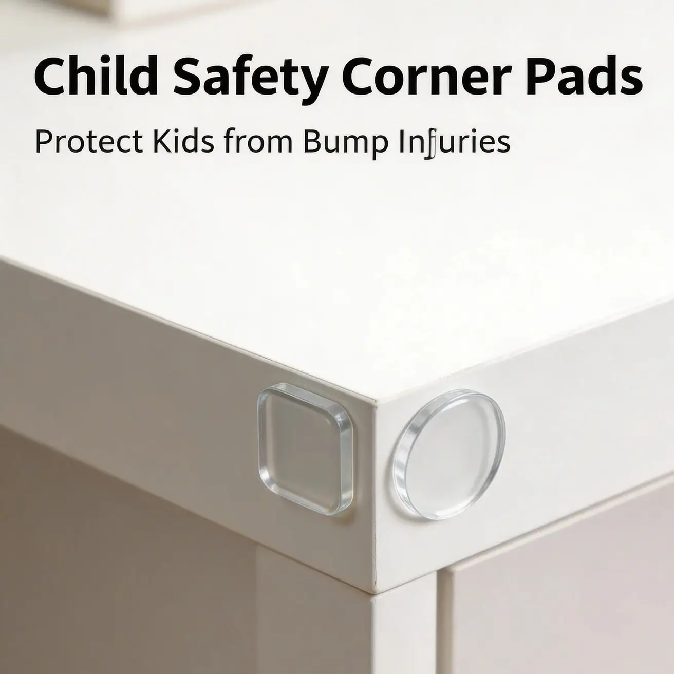 6 Stück Silikon-Türstopper-Aufkleber Griffpolster Selbstklebende Geräuschdämpfende Stoßschutz-Pads Transparente Wasserdichte Türstopper-Pads Image