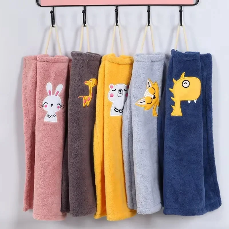 1 Stück Tier-Besticktes Handtuch - Schnell Absorbierendes Design für Küche & Bad, Niedliches Hängedekor-Handtuch mit Praktischer Verwendung Image