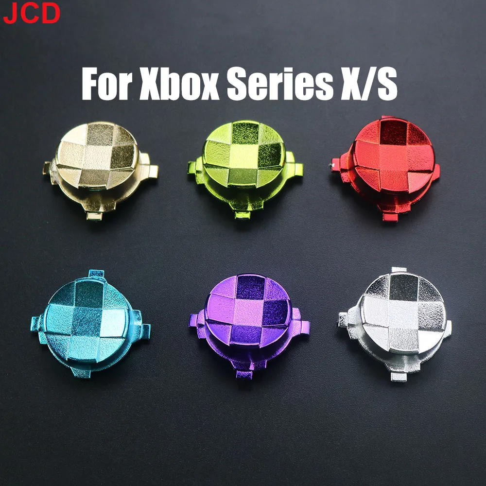 Jcd 1 stücke ersatz dpad d pad plating taste richtung taste kreuz tasten für xbox serie x/s controller spiel zubehör Image