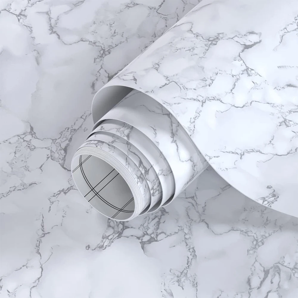 Vinyl-Marmor, schwarze Arbeitsplatte, Küche, Gold, schwarzer Vinyl-Marmor, selbstklebend, Esstisch, Küche, Badezimmer, Möbel, Vinyl-Kleber