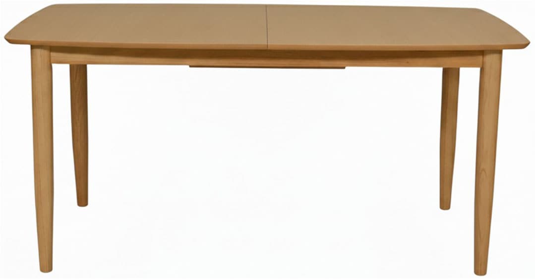 Esstisch JAHNKE "DINE SCAN", eiche, eiche, eiche, B:180cm H:76cm T:90cm, Tische, Esstisch, Esstisch, ausziehbar, Massivholz, Skandi-Look, B:180-219 cm Image