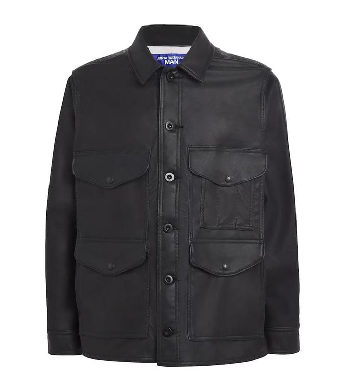 X Filson Faux Leather Jacket - Black - Junya Watanabe Jackets
